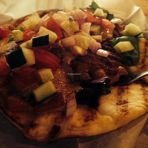 falafel samich at Urban Cannibals Bodega and Bites in Atlanta