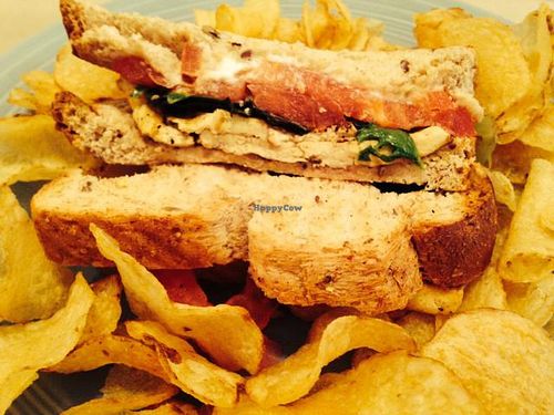 vegan BLT at Urban Cannibals Bodega and Bites in Atlanta