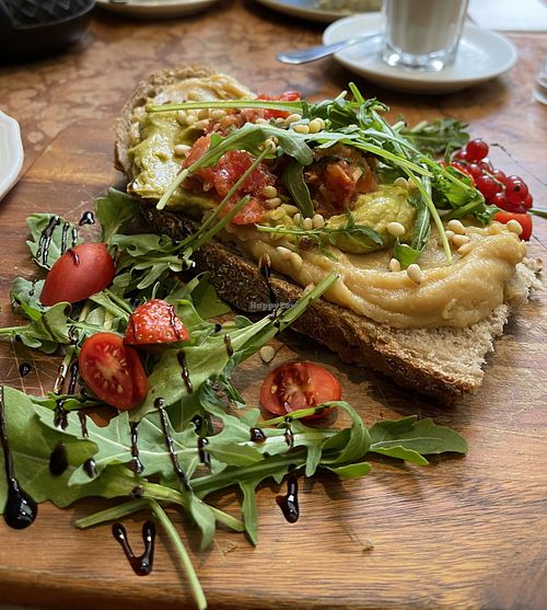 Avocado Brot  at Café Baier in Berlin