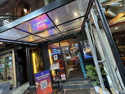 store front  at Dumpling N' Dips in New York City