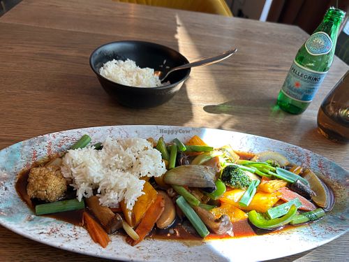 Main dish at Nok Nok in Tallinn