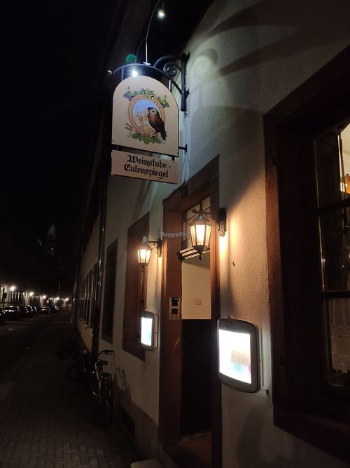 Entrance at Weinstube Eulenspiegel in Speyer