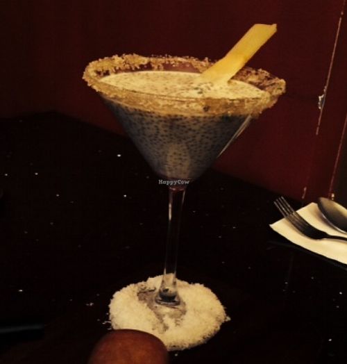 chai cocktail at Ren Dao Asian Vegetarian in Elsternwick