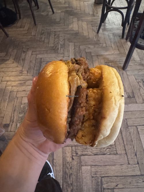 Burger   at Rabbit Food @ Meadows Tap in Edinburgh