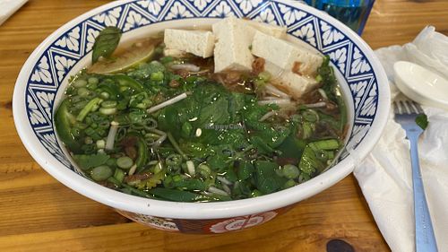 Mmm, vegan pho 🍲   at Noodlezip in Bismarck