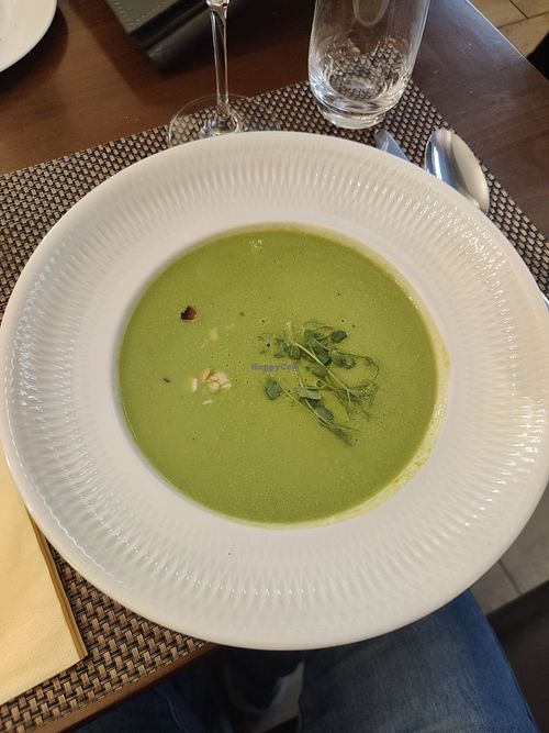 Peas soup at KÜVÉ Bisztró és Borbár in Eger
