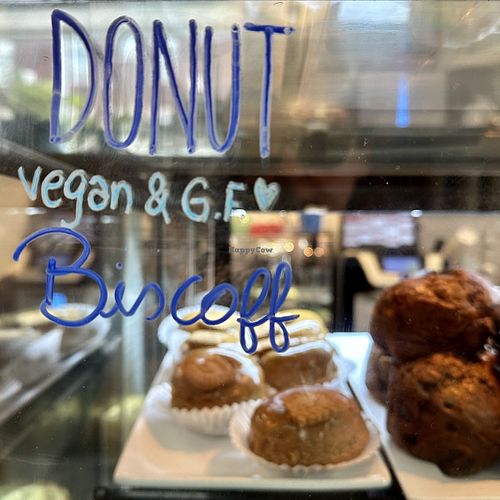 Biscoff Donut  at Mulberry Coffeehouse in Hamilton