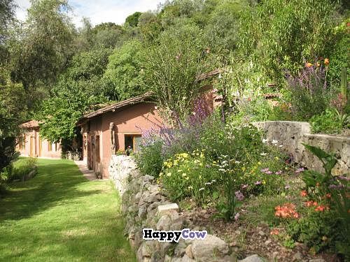 view of the bungalows at Andean Spirit Lodge in Cusco