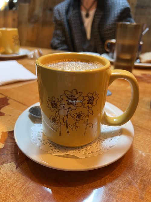 Hot Apple Cider  at The Yellow Deli in Kingston