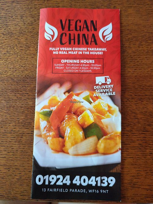 Vegan China at Vegan China in Heckmondwike