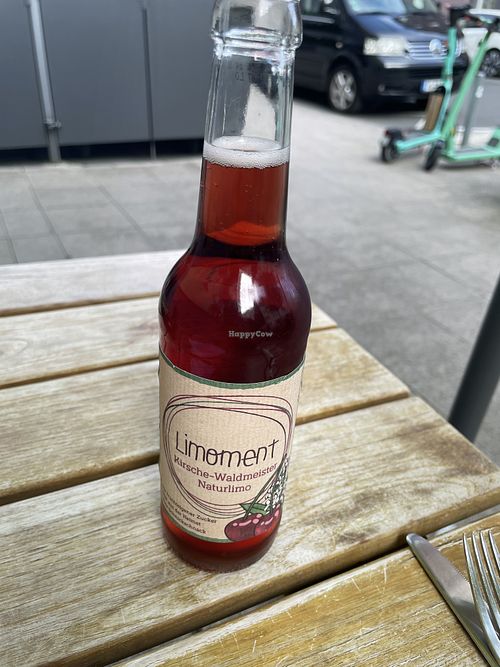 Lemonade cherry-woodruff - very nice!  at Klaver in Hannover