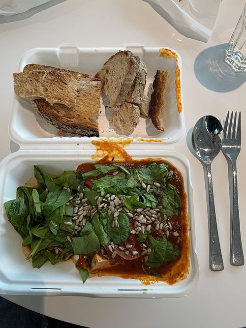 Vegan Shakshuka (takeaway)  at Klaver in Hannover