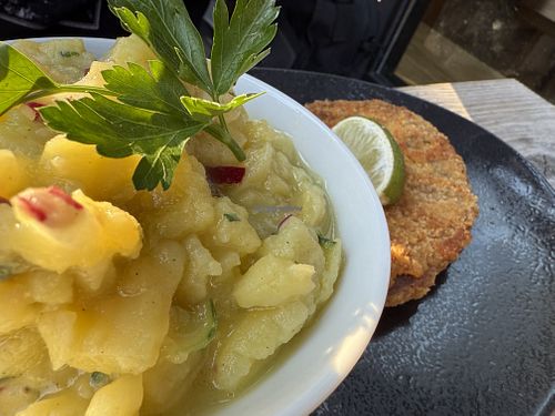 schnitzel  at HeimWerk Tal in Munich