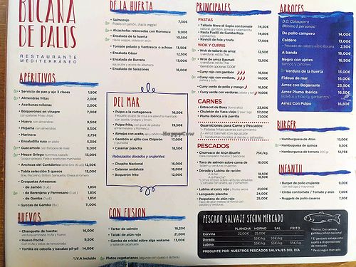 Carta at Bocana De Palos in Cabo De Palos