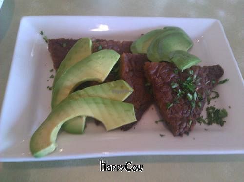 side of tempeh and avocado at Wy Knot Cafe in Phoenix