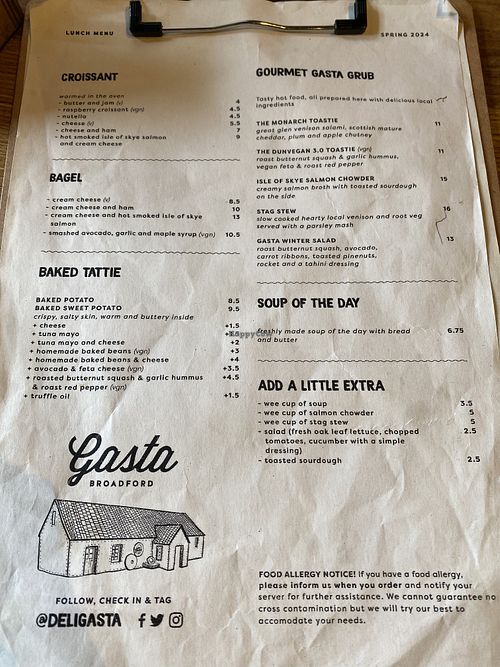   at Gasta in Portree