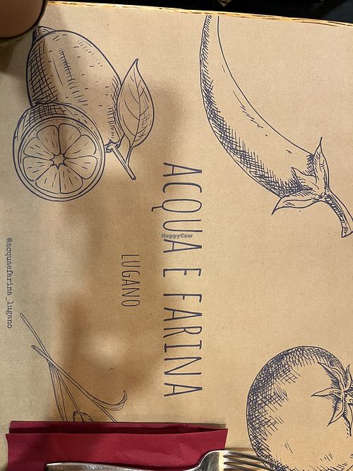   at Acqua e Farina in Lugano