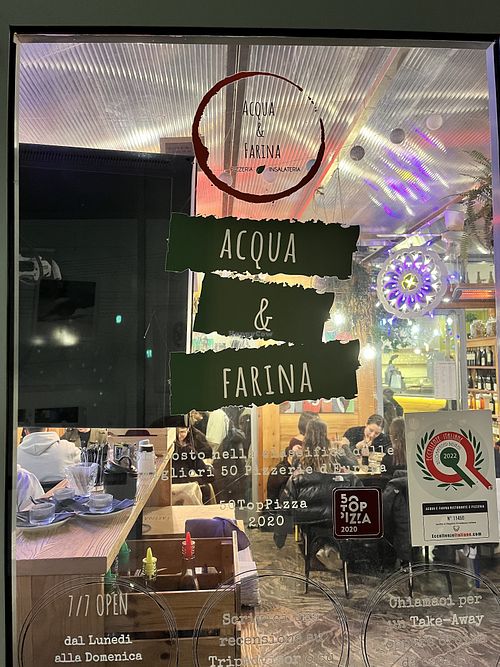   at Acqua e Farina in Lugano