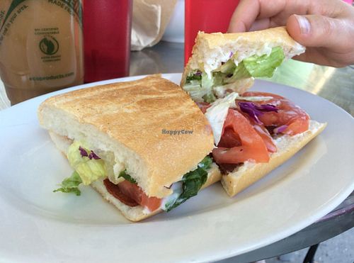 VLT (vegan bacon) at Cafe Hey in Tampa