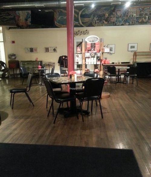 View from the booths towards front seating area. at Downtown Central Perk in Davenport