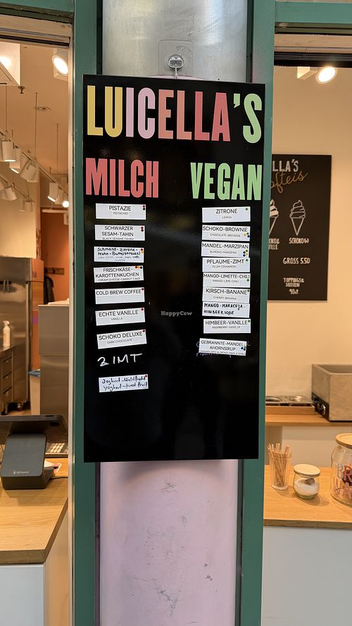 Great vegan flavors  at Luicella's - Spitalerstraße in Hamburg