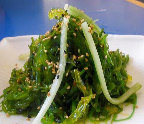 Seaweed Salad at Song's in Taos