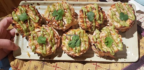 Mixed Vegetable Cake-ettes - Savory at Lan Yo Veggie Village in Penticton