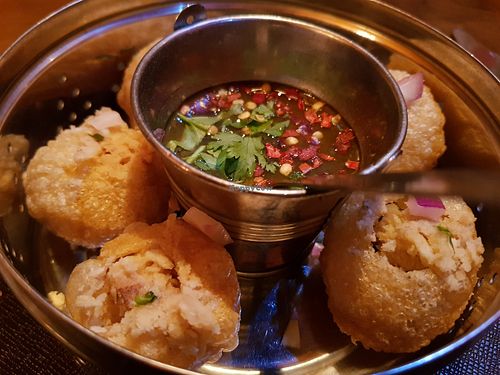 Pan puri shots at Delhi 6 in South Shields