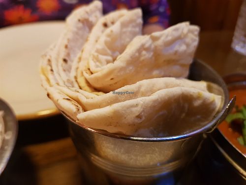 Chapattis at Delhi 6 in South Shields