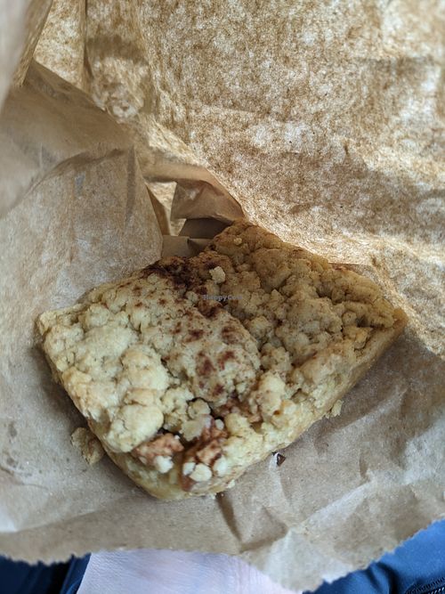 Apple Cinnamon cake at Old Post Office Cafe Gallery in Kingussie