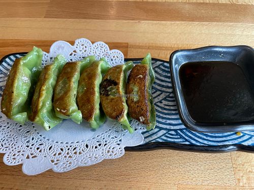 Veggie dumplings  at Rice Alley in Gainesville