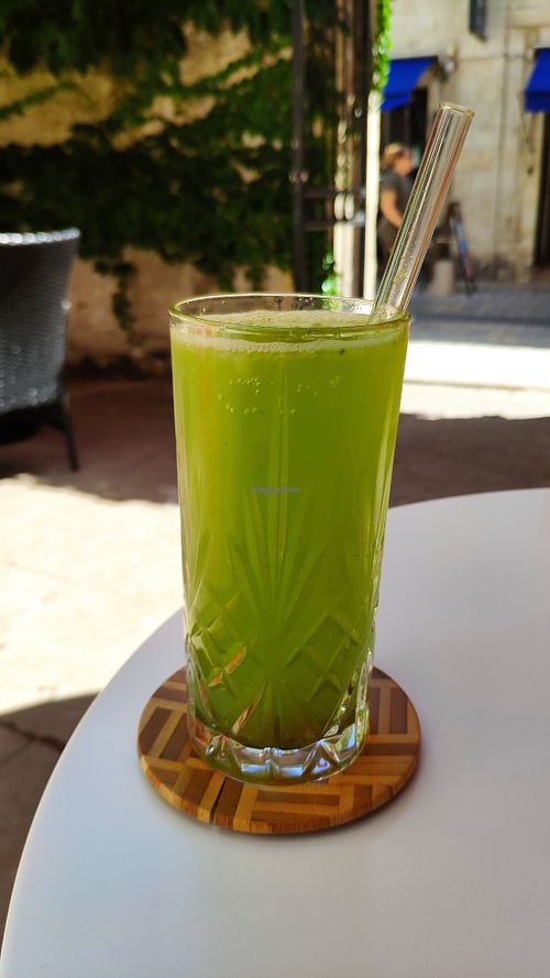 Matcha yuzu at D:matcha in La Rochelle