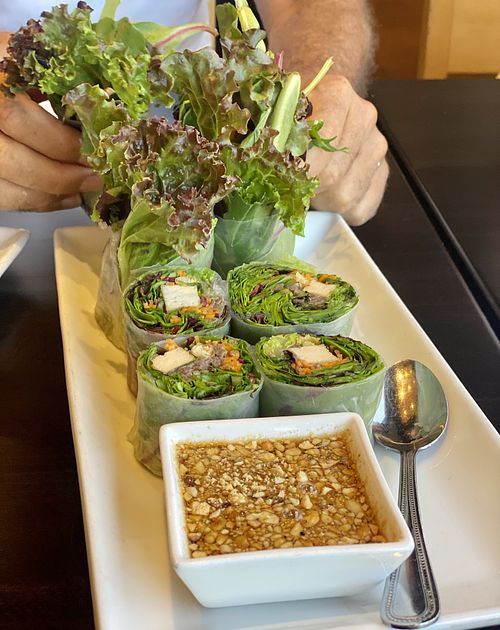 Buddha Wrap  at VeStation Urban Organic Kitchen in Sherman Oaks