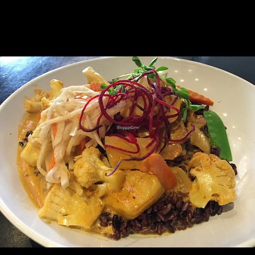 Massamon Curry Dish.  Super delish!! at VeStation Urban Organic Kitchen in Sherman Oaks