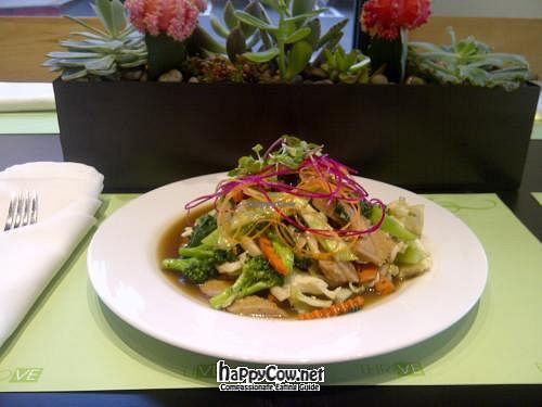 Delicious VeSTATION dish at VeStation Urban Organic Kitchen in Sherman Oaks