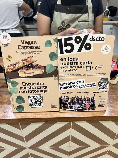   at Bloom Cafe in Lima