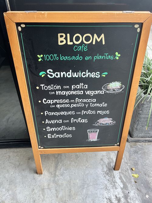   at Bloom Cafe in Lima