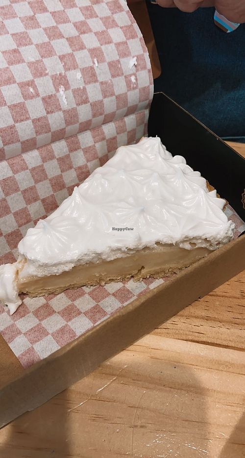 lemon dessert   at Be Happy Café in Punta Arenas