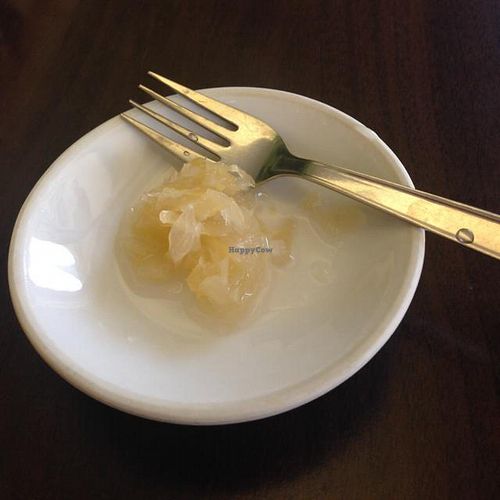 Amuse-geule: Pickle (Sauerkraut :-) at Woods Bio Marche in Petaling Jaya