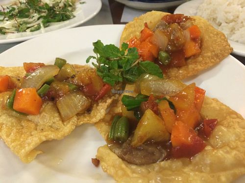 wonton  at Minh Hien in Hoi An