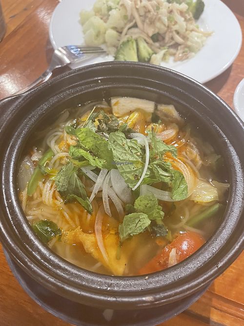 Claypot noodles  at Minh Hien in Hoi An