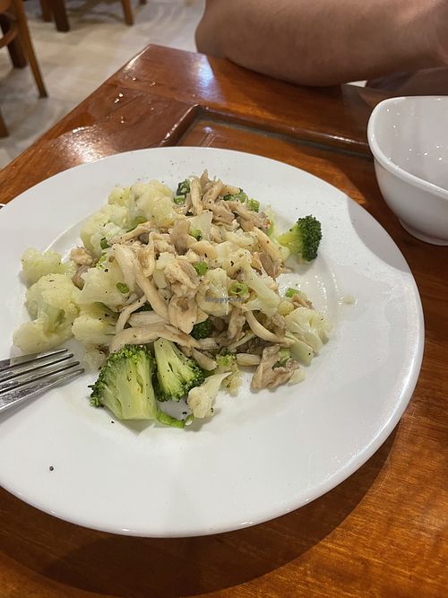 Mushroom cauliflower   at Minh Hien in Hoi An