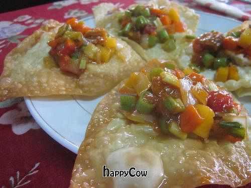 Fried Wontons at Minh Hien in Hoi An