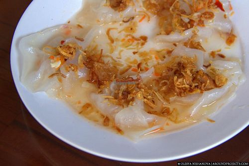 White Rose 'Banh Bao Vac' at Minh Hien in Hoi An