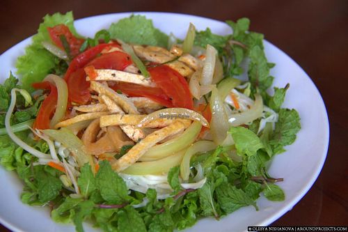 Salad  at Minh Hien in Hoi An