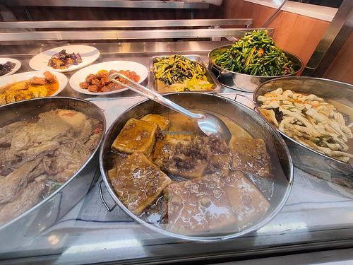 Buffet items at Jing Xin Vegetarian Food 净心素食 - Novena in Central Singapore
