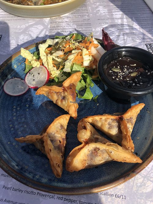 Dumplings   at Cyprus Avenue in Belfast