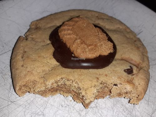 Chocolate biscoff cookie at Sip & Sugar in Redcar