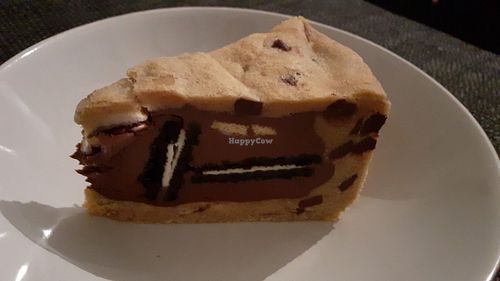 Double chocolate oreo cookie pie at Sip & Sugar in Redcar