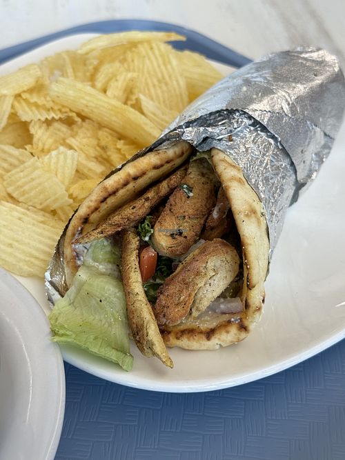 Chicken shawarma   at Strong Hearts in Buffalo